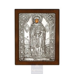 Silver Icon, Agritelis Sacred Artifacts, ieraskevi.com,  Virgin Mary the Expectant 23 x 17cm