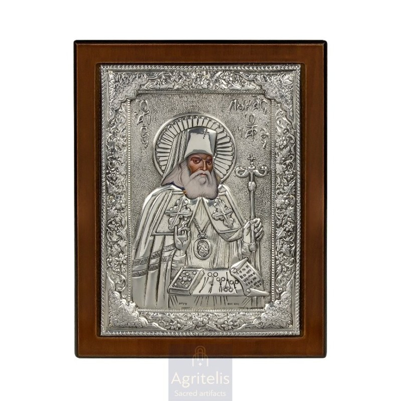 Silver Icon, Agritelis Sacred Artifacts, ieraskevi.com,  Virgin Mary the Expectant 23 x 17cm