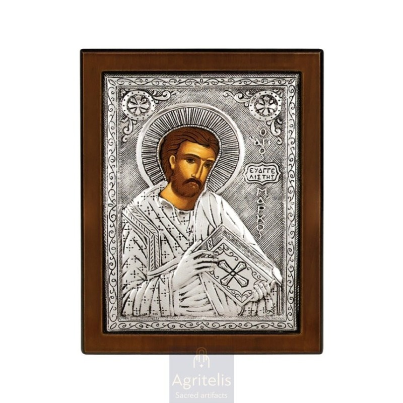 Silver Icon, Agritelis Sacred Artifacts, ieraskevi.com,  Virgin Mary the Expectant 23 x 17cm