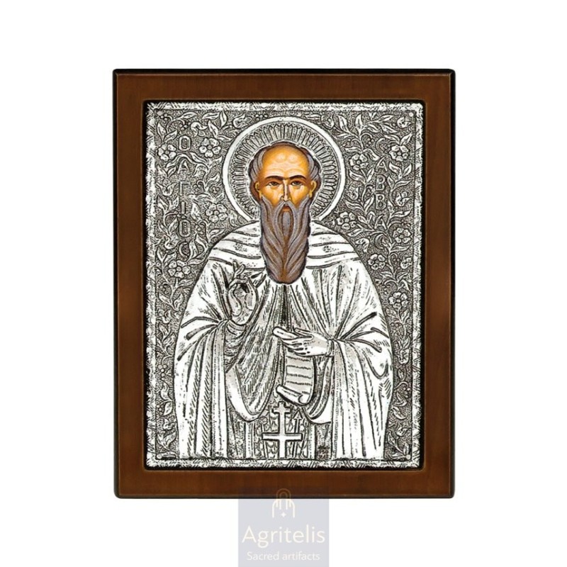 Silver Icon, Agritelis Sacred Artifacts, ieraskevi.com,  Virgin Mary the Expectant 23 x 17cm