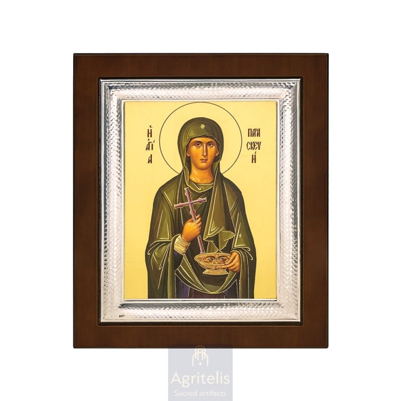 Silver Icon, Agritelis Sacred Artifacts, ieraskevi.com, Holy Family 26,5 x 21,5 cm