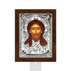 Silver Icon, Agritelis Sacred Artifacts, ieraskevi.com, The Handkerchief of Christ 24 x 19cm