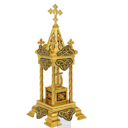 Tablernacle Gold plated Enameled