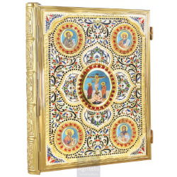 Gospel, Gold Plated Gospel, Enameled Gospel, Agritelis, Church Supplies, ieraskevi.com