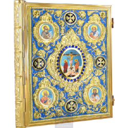 Gospel, Gold Plated Gospel, Enameled Gospel, Agritelis, Church Supplies, ieraskevi.com