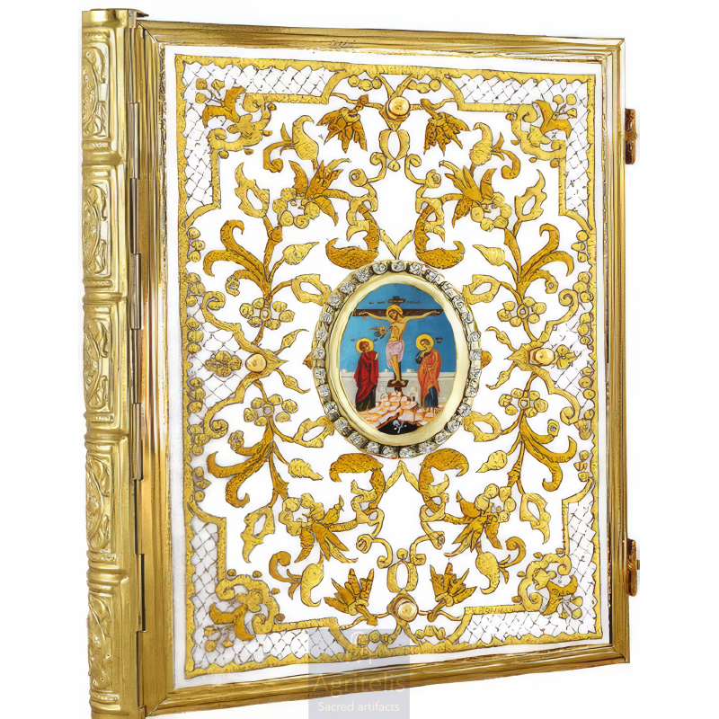 Gospel, Gold Plated Gospel, Enameled Gospel, Agritelis, Church Supplies, ieraskevi.com