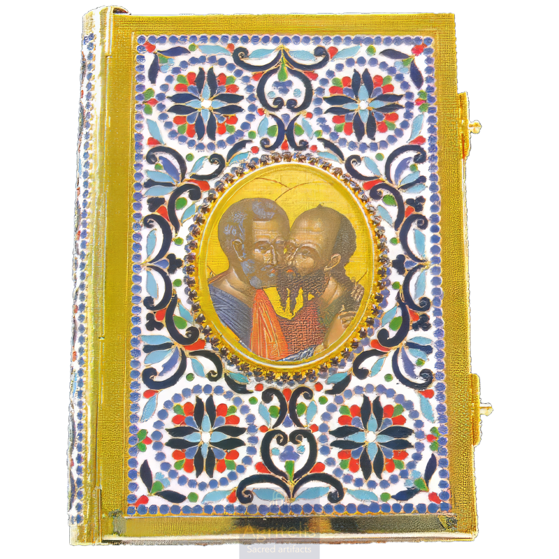 Gospel, Gold Plated Gospel, Enameled Gospel, Agritelis, Church Supplies, ieraskevi.com