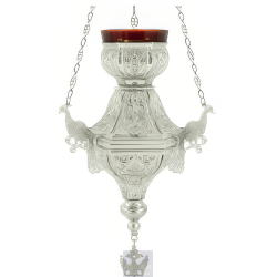 Vigil Oil, Vigil Lamp, Orthodox Vigil, Silver  Plated Vigil, Agritelis Church Supplies, ieraskevi.com