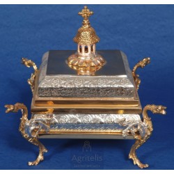 Reliquary Silver and Gold plated