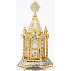 Tabernacle Silver and Gold Plated