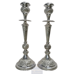 Candlestick Altar Gold plated Enameled