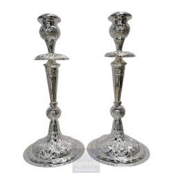 Candlestick Altar Gold plated Enameled