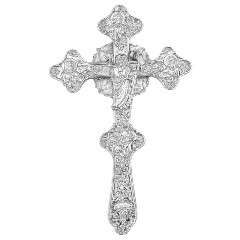 Blessing Cross – Silver-Tone