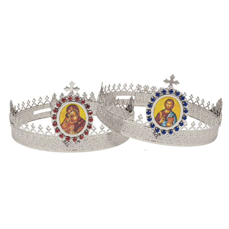 Cunună de nuntă — culoare argintiu