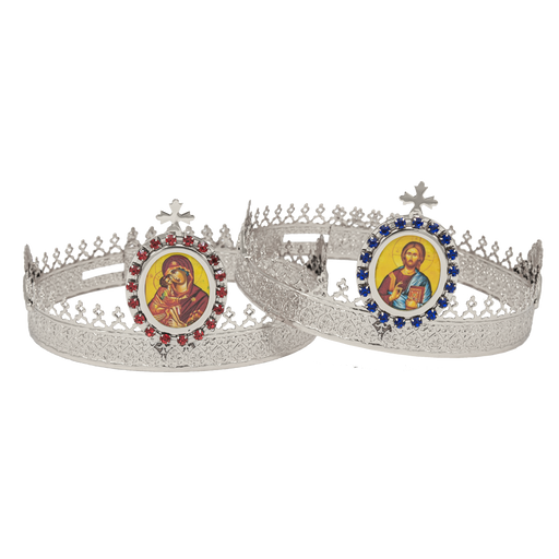 Cunună de nuntă — culoare argintiu