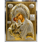 Резбована икона двуцветна — Модел 1150C — 65 × 50 cm
