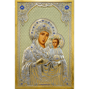 Резбована икона двуцветна — Модел 1150G — 120 × 80 cm