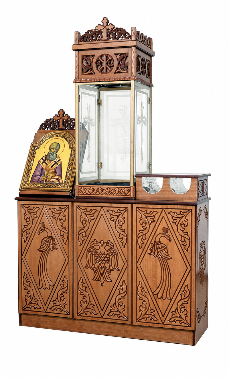 Mobilier sculptat în lemn pentru pangar