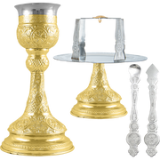New Byzantine Gold-Plated Chalice Set