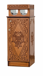 Carved Wooden Pangari (Narthex Candle Stand)