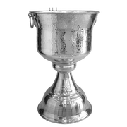 Baptismal Font – Silver-Tone