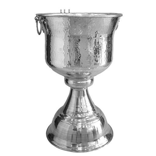 Baptismal Font – Silver-Tone