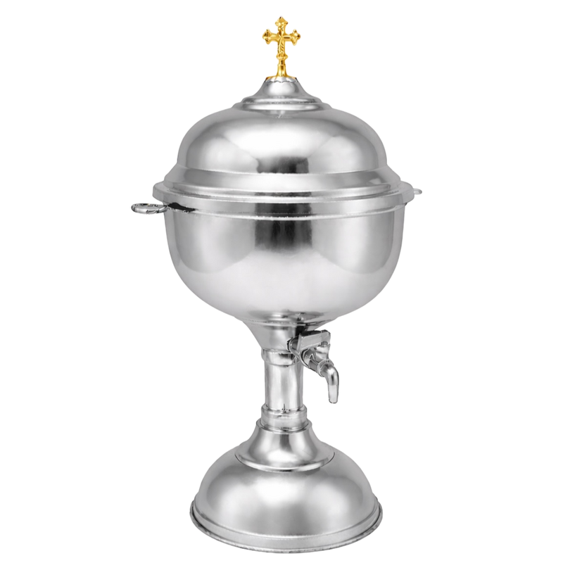 Holy Water Font B – Silver-Tone