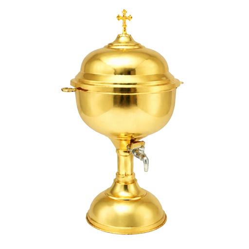 Holy Water Font B – Gold-Tone