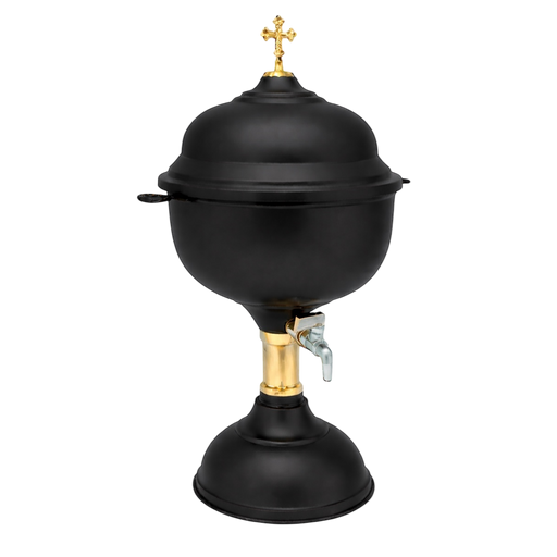 Baroque Holy Water Font B – Gold-Tone