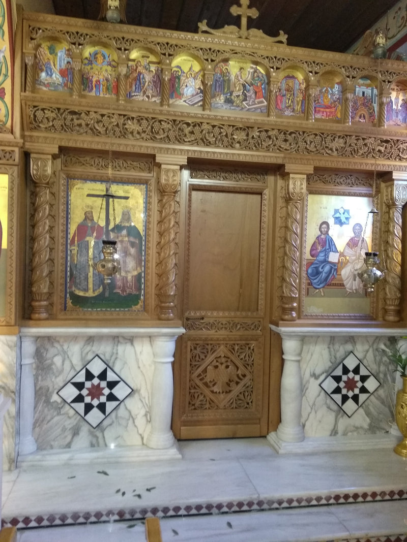 Ξυλόγλυπτο Τέμπλο