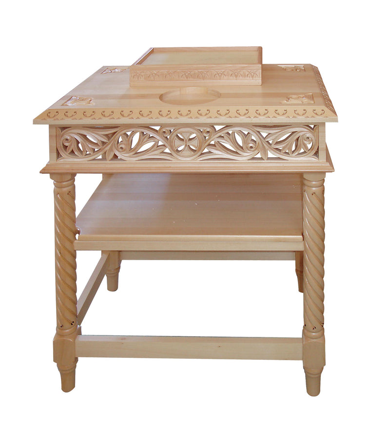 Carved Wooden Church Table