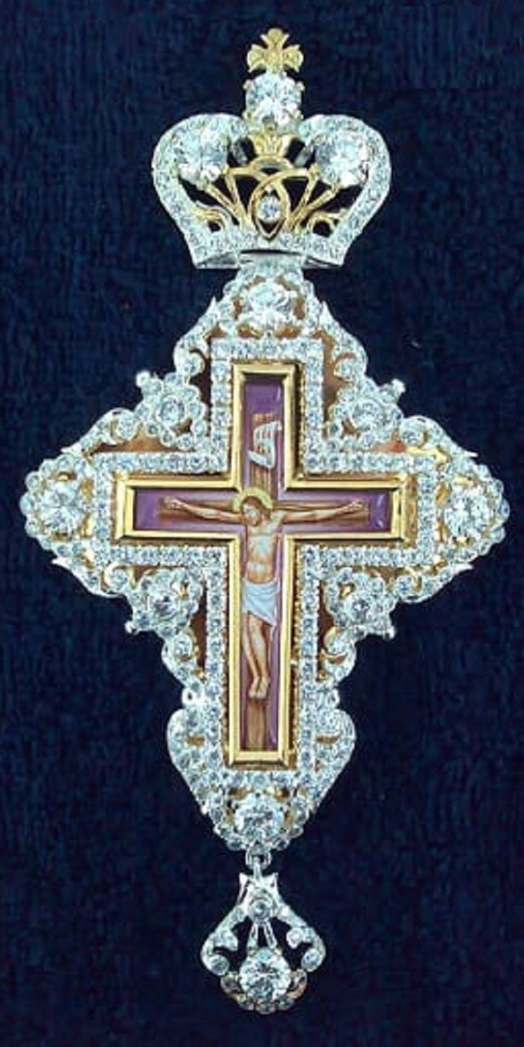 ვერცხლის გულსაკიდი ჯვარი