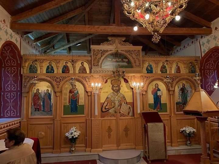 Carved Wooden Iconostasis