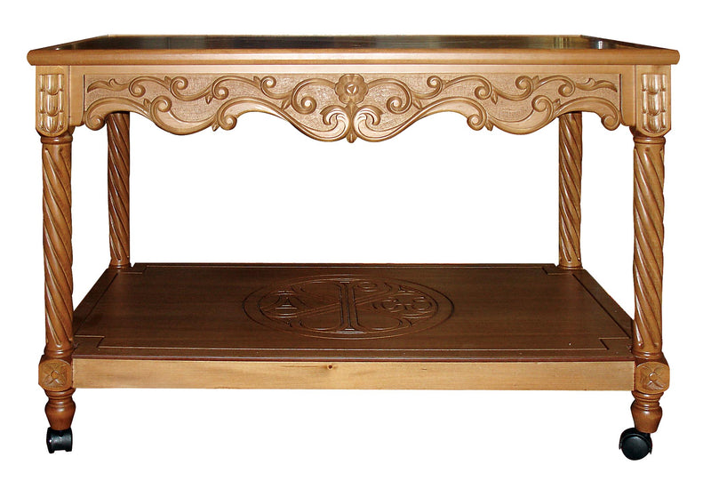 Carved Wooden Church Table