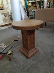 Carved Wooden Church Table
