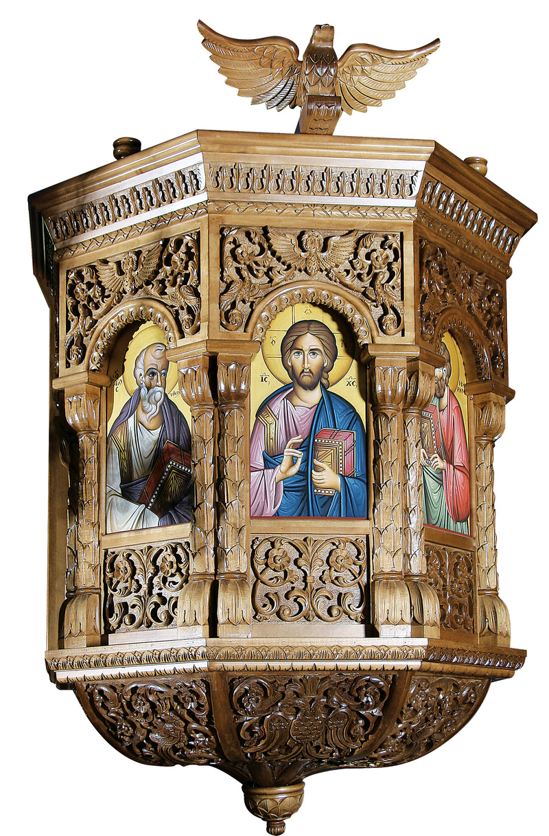 Փայտափոր ամբիոն եկեղեցու համար — Ա 150