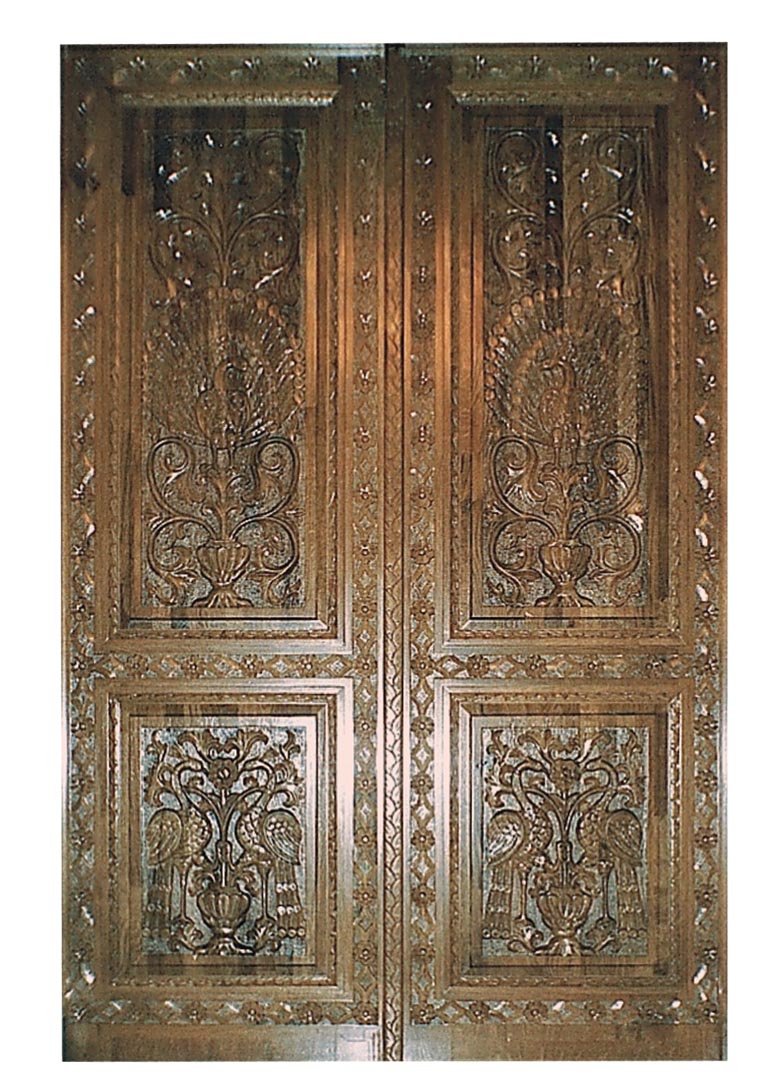 Փայտափոր եկեղեցու մուտք — Π 161
