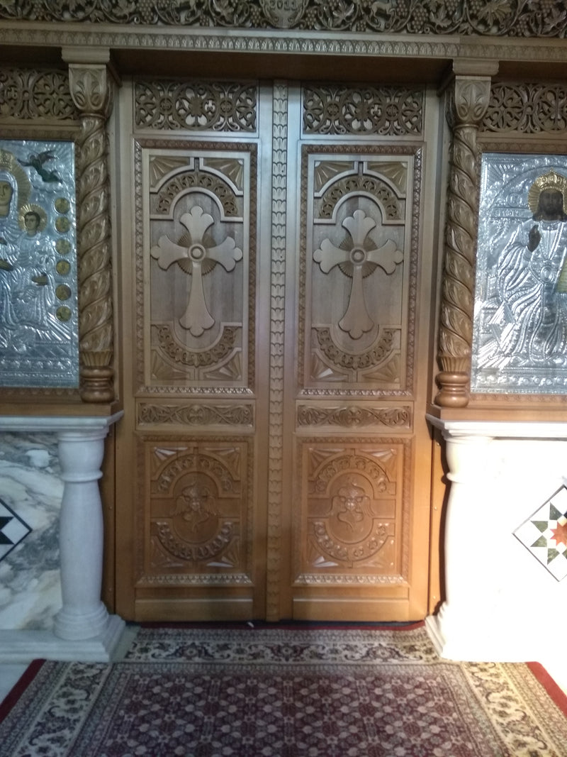 Փայտափոր եկեղեցու մուտք — Π 165