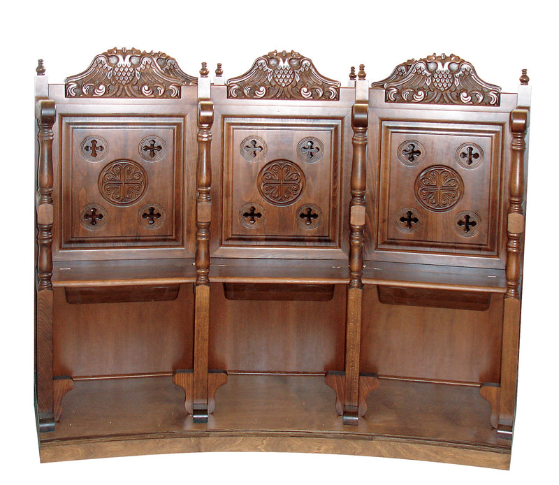 Carved Wooden Church Stall