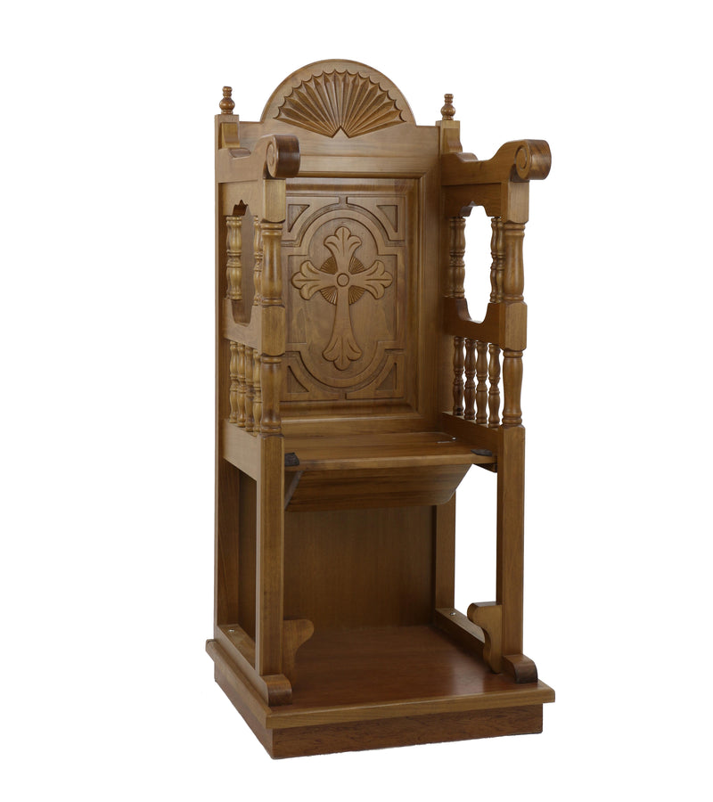 Carved Wooden Church Stall