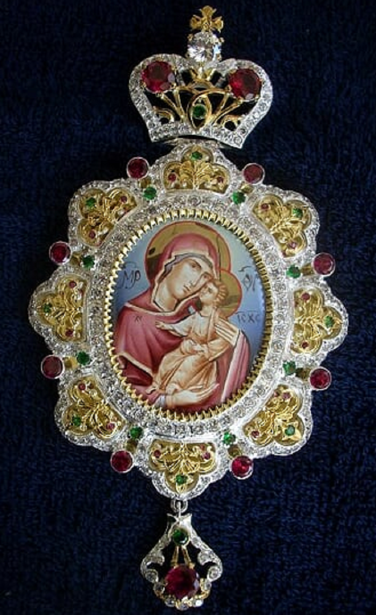 Сребрни епитрахиљ