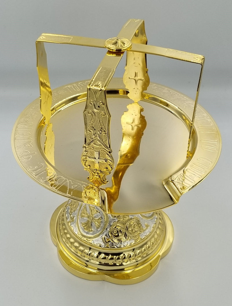 Set de Sfinte Vase aurit și argintat — stil rusesc