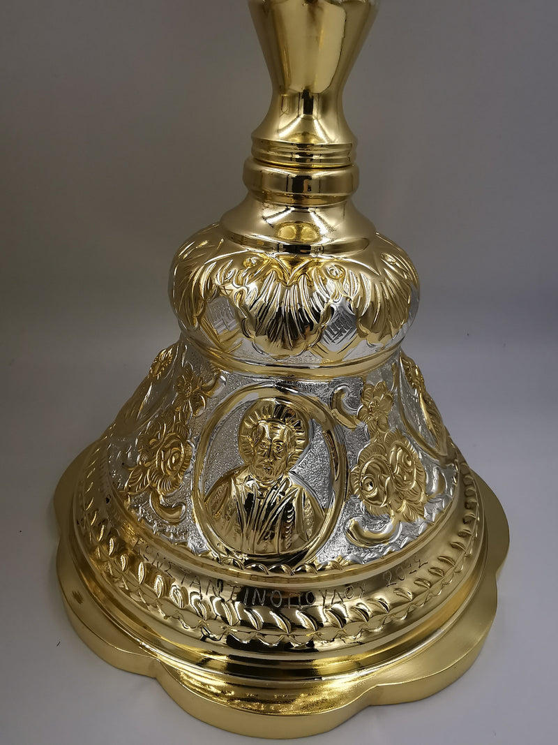 Set de Sfinte Vase aurit și argintat — stil rusesc