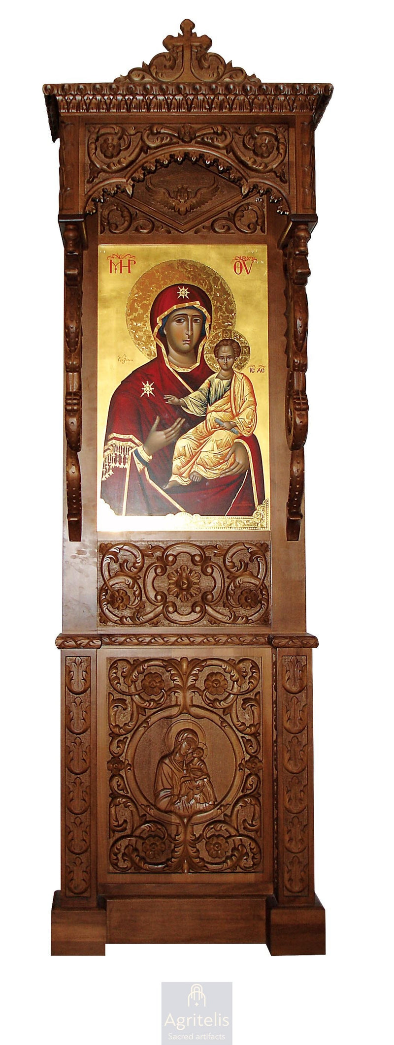 Պաշտամունքի սեղան, փայտափոր, լիպա, կաղնի, Αγριτέλης, եկեղեցական, ieraskevi.com