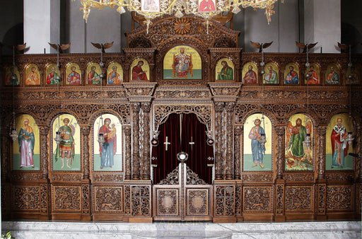 Iconostasis, Woodcarved, Limewood, Oak, Agritelis, Church Supplies, ieraskevi.com