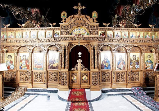 Iconostasis, Woodcarved, Limewood, Oak, Agritelis, Church Supplies, ieraskevi.com