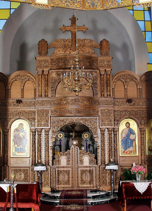 Iconostasis, Woodcarved, Limewood, Oak, Agritelis, Church Supplies, ieraskevi.com
