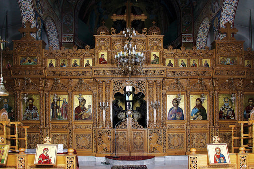Iconostasis, Woodcarved, Limewood, Oak, Agritelis, Church Supplies, ieraskevi.com