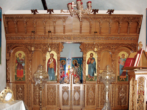 Iconostasis, Woodcarved, Limewood, Oak, Agritelis, Church Supplies, ieraskevi.com