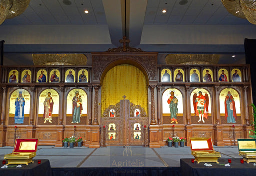 Iconostasis, Woodcarved, Limewood, Oak, Agritelis, Church Supplies, ieraskevi.com